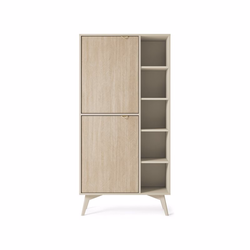ArtPS Regál TIMBER RG80 | béžová