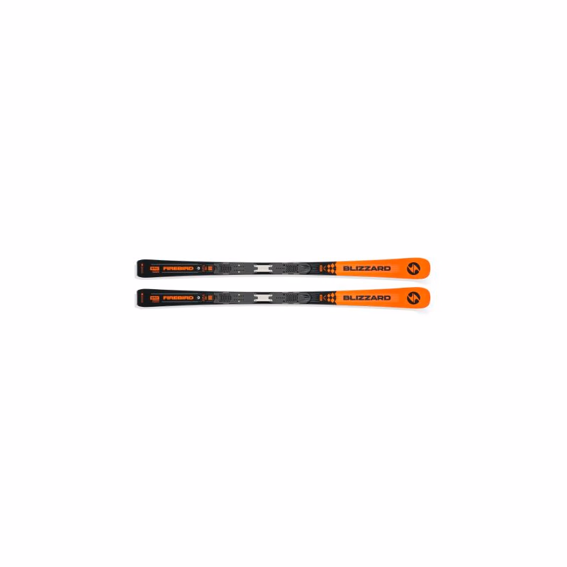 Závodné lyže (bez viazania) BLIZZARD Firebird SRC PISTON, orange black