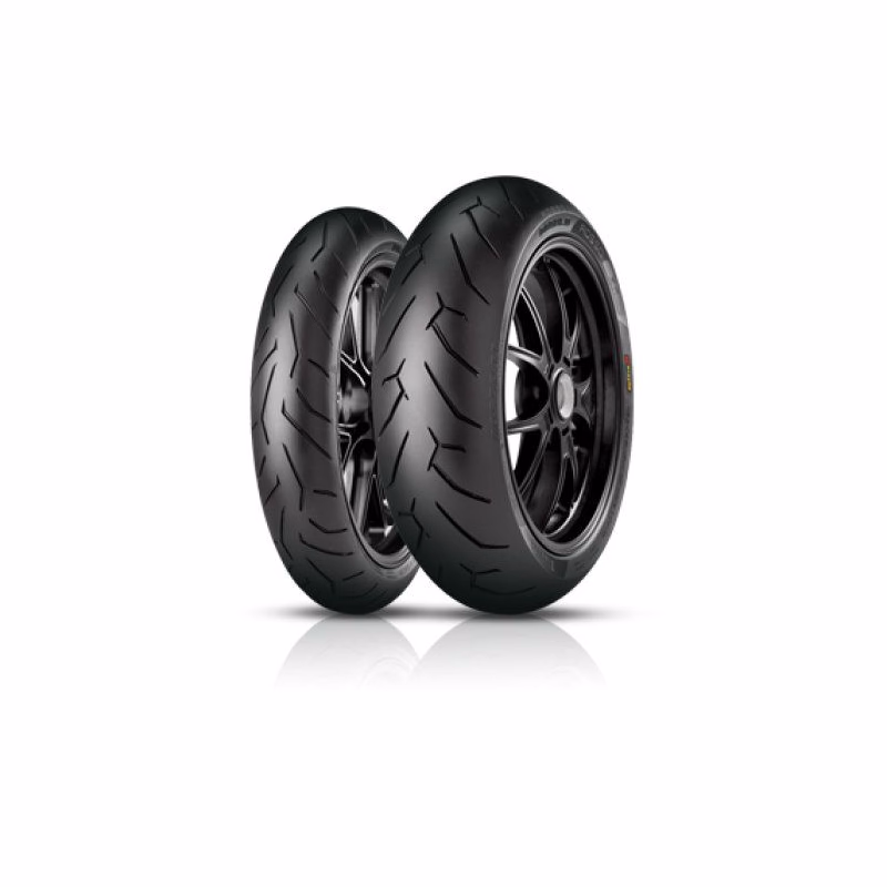 Pirelli Diablo Rosso II ( 170/60 ZR17 TL (72W) zadné koleso, M/C )