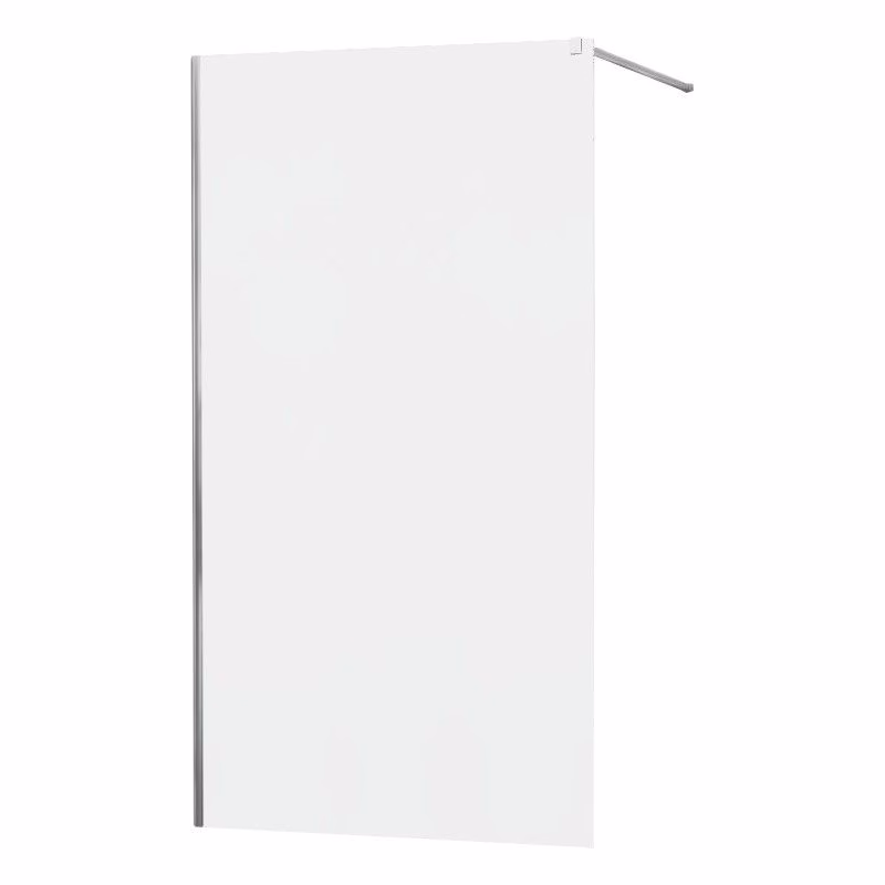 MEXEN/S - KIOTO Sprchová zástena WALK-IN 110x200 cm 8 mm, chróm, matné sklo 800-110-101-01-30