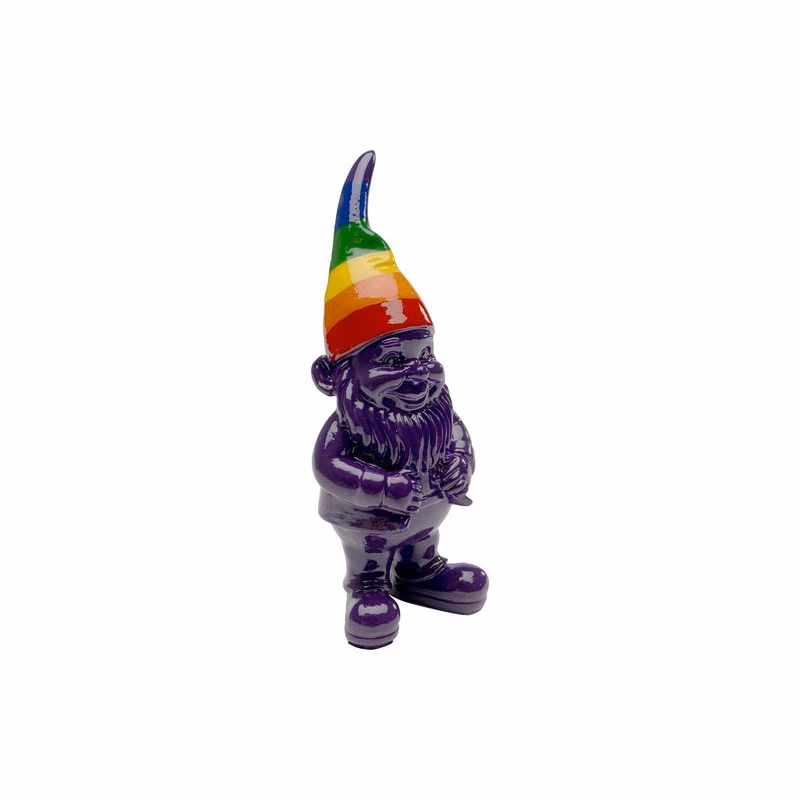 Zwerg Rainbow dekoračná figúrka fialová 11cm