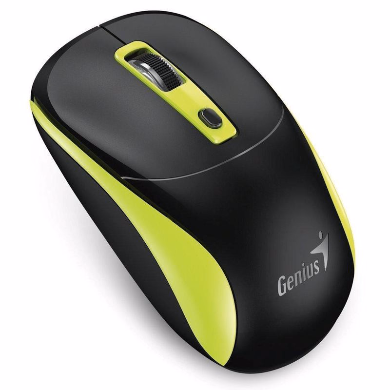 GENIUS myš NX-7123/ 1200 dpi/ bezdrôtová/ Copilot/ čierno-zelená