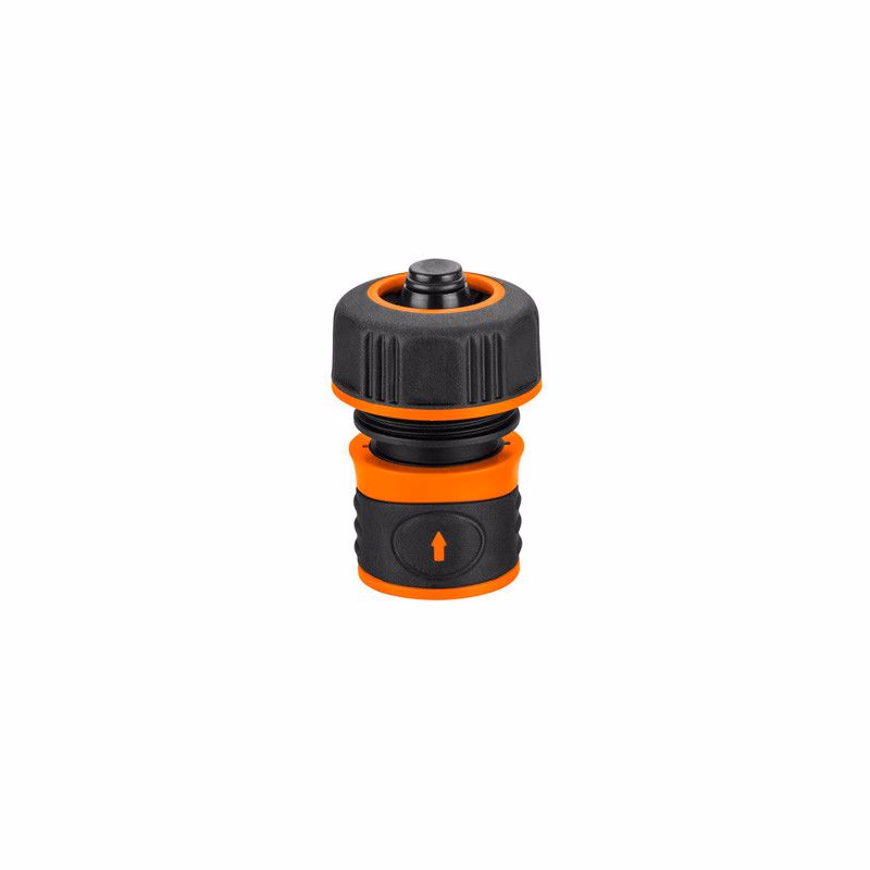 NEO TOOLS rýchlospojka s funkciou STOP materiál plast, 3/4", oranžovo-čierna, 15-723