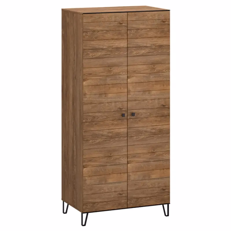 Skriňa 2D Weil F dub  burgund