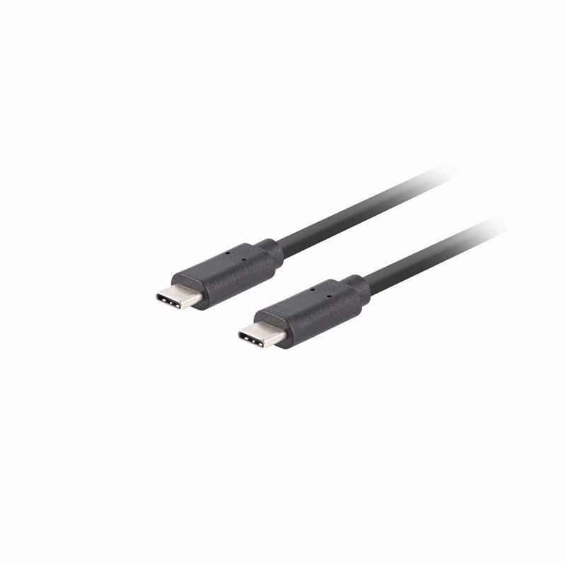 Lanberg USB-C M/M 3.1 GEN 2 kábel 1,8m 10GB/S PD100W čierna