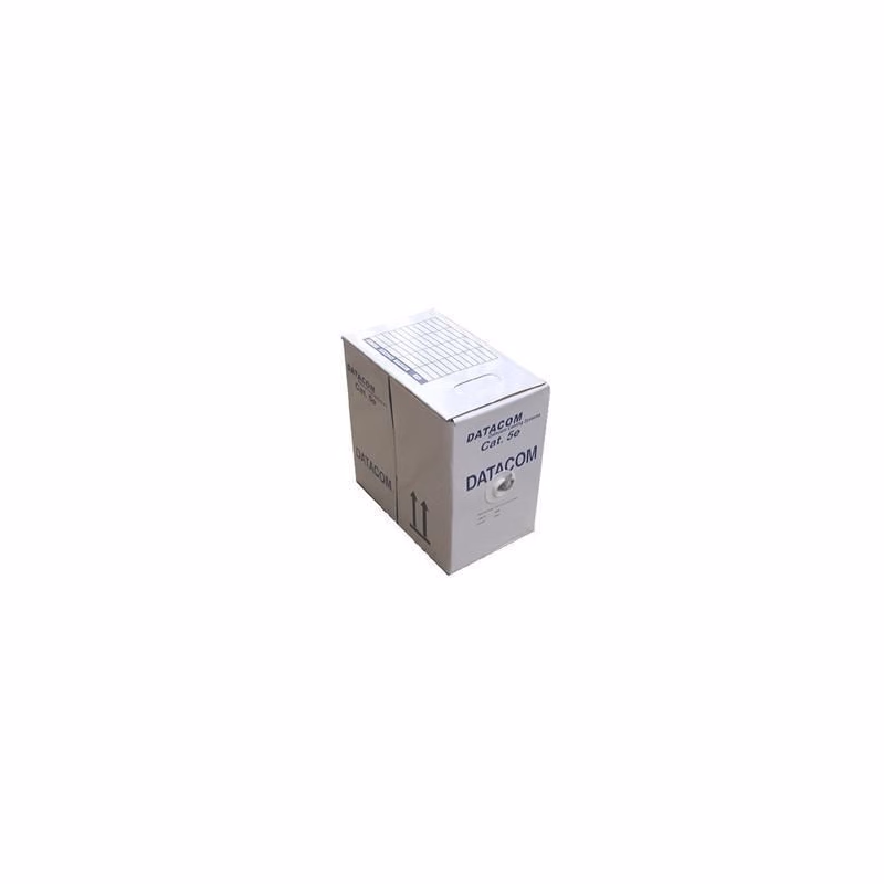 DATACOM UTP flex, Cat5e PVC, sivý, 305m, lanko