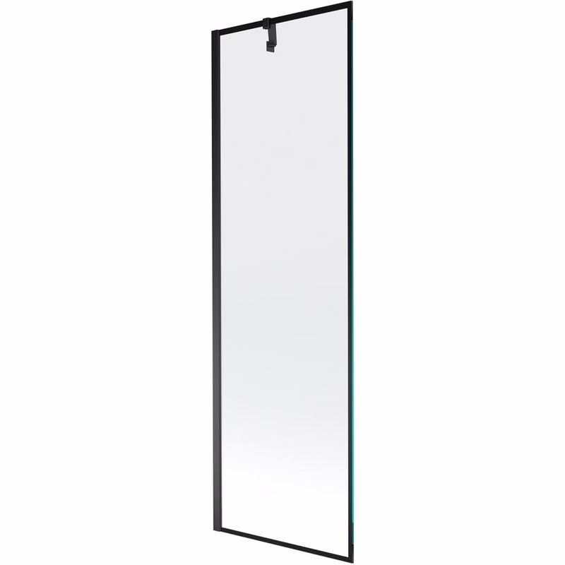MEXEN/S - Next vaňová zástena FIX 60 x 150, čierna dekor, čierna 895-060-000-00-70-70