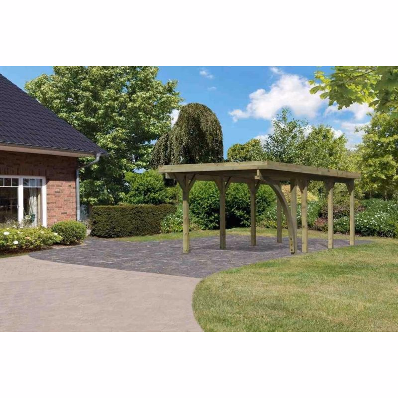 Drevený prístrešok / carport CLASSIC 2B Lanitplast