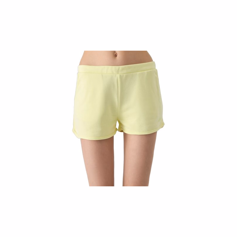 Dievčenské teplákové kraťasy 4F JUNIOR SHORTS CAS-4FJWSS24TSHOF280-72S-LEMON