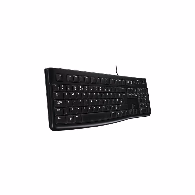 Logitech K120/Drôtová USB/SK-SK layout/Čierna