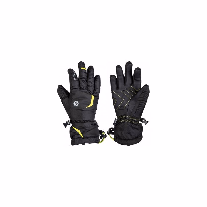 Juniorské lyžiarske rukavice BLIZZARD Reflex junior ski gloves, black green