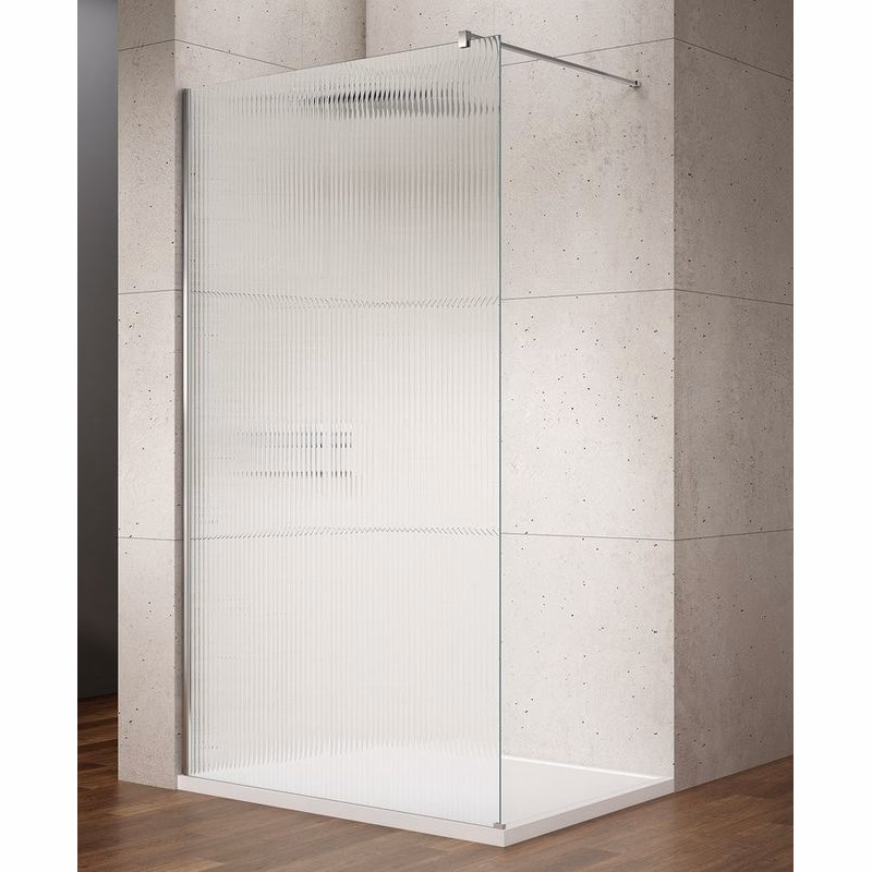 GELCO - VARIO CHROME jednodielna sprchová zástena na inštaláciu k stene, sklo nordic, 1200  GX1512-05