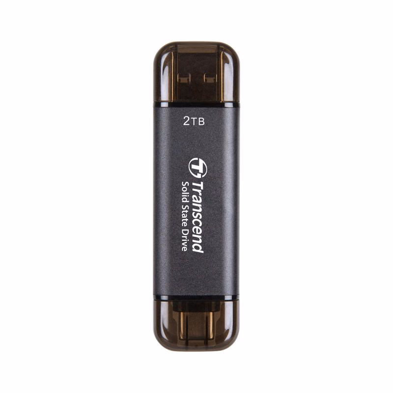 Transcend TS2TESD310C 2TB USB Type-A/USB Type-C 3D NAND flash R 1050 MB/s, W 950 MB/s