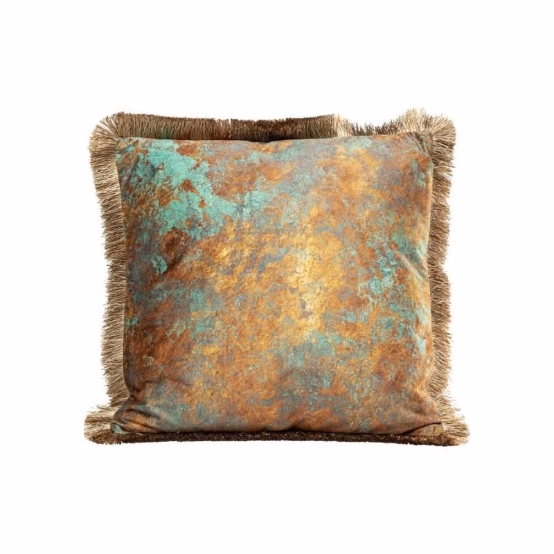 Antique vankúš medený 45x45 cm