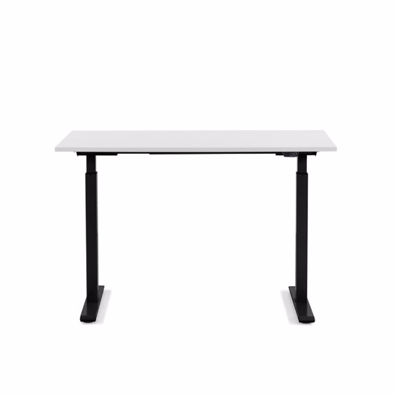 Office Smart písací stôl 140x60 cm čierny/biely