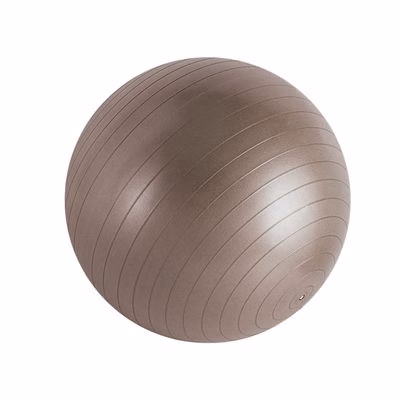 Fitlopta Sportago Anti-Burst 55 cm, vrátanie pumpičky - kávová