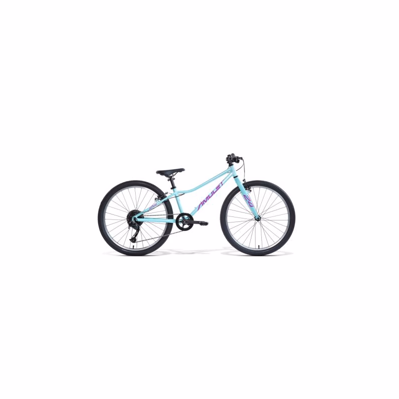 Dievčenský horský bicykel AMULET 24 Tomcat, celeste blue purple