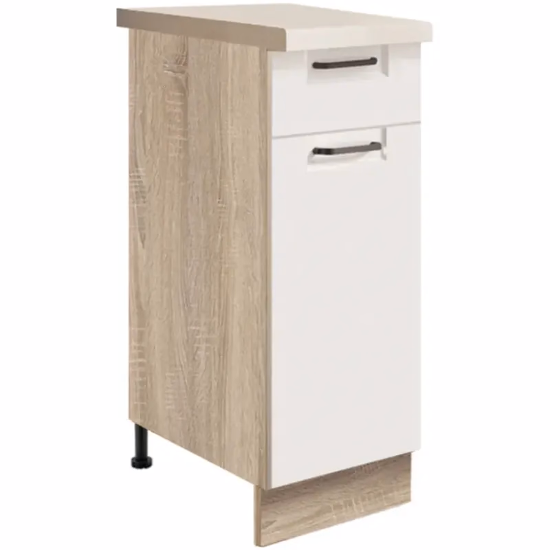 Skrinka do kuchyne Favorit 1d Sonoma/White