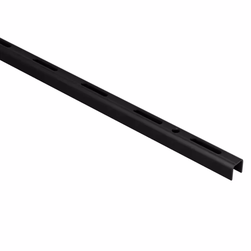 Jednoradová lišta 18x12 mm dĺžka 1500 mm čierna matná