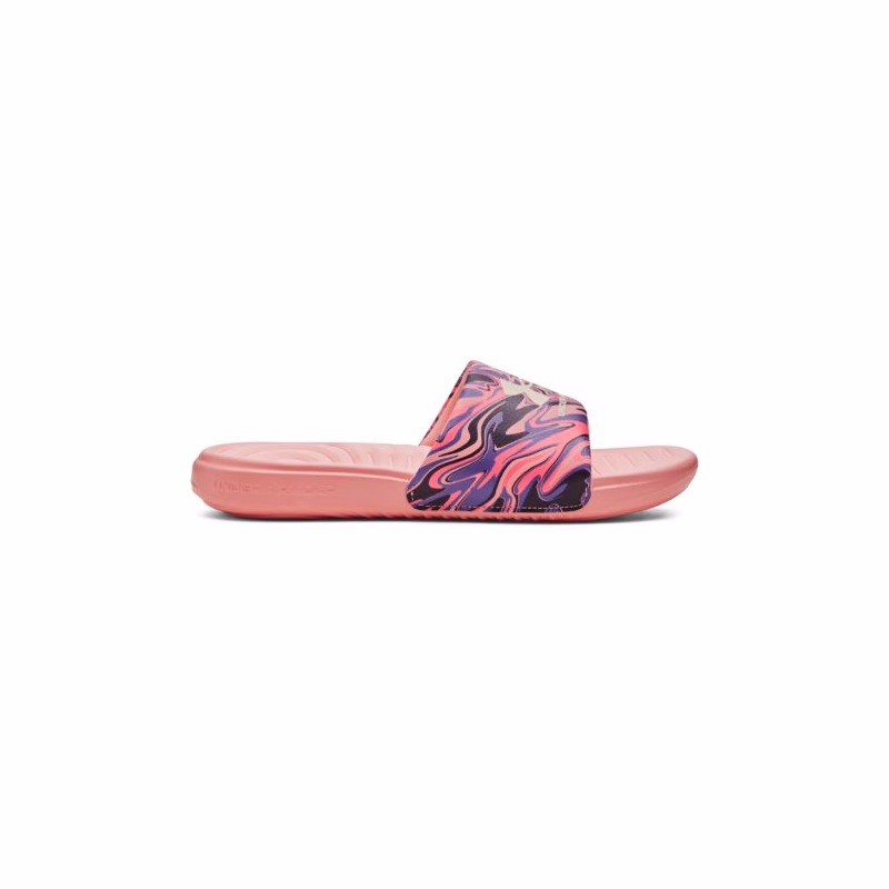 Dámske šlapky (plážová obuv) UNDER ARMOUR UA W Ansa Graphic posh pink posh pink ivory