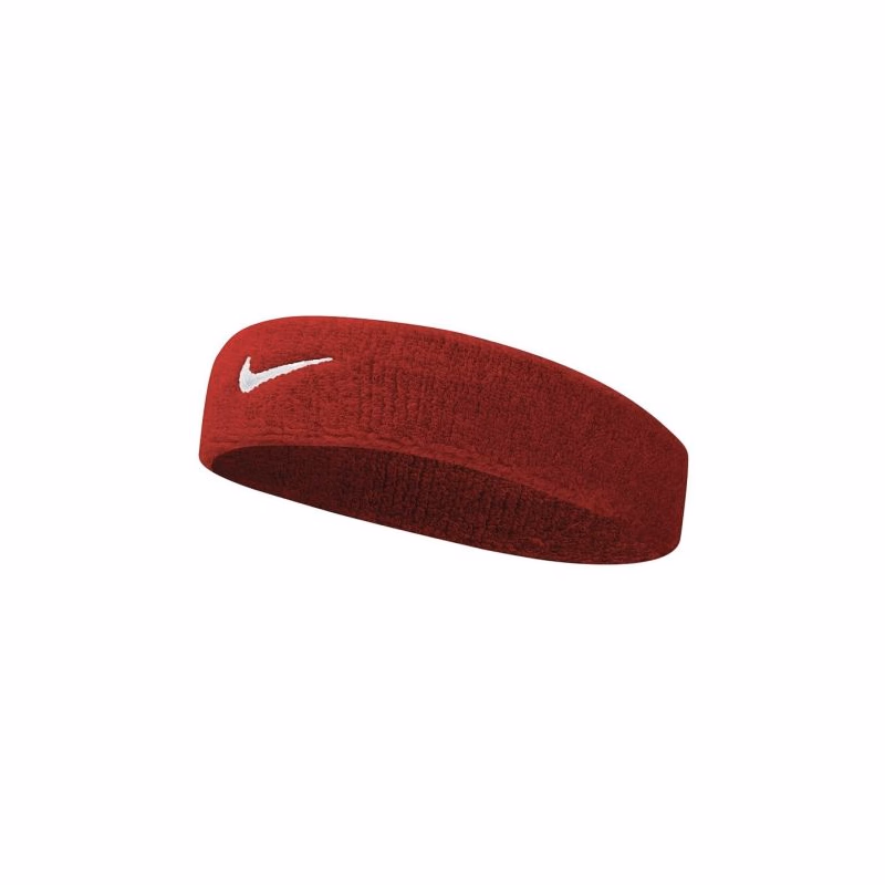 Čelenka NIKE SWOOSH HEADBAND RD WH