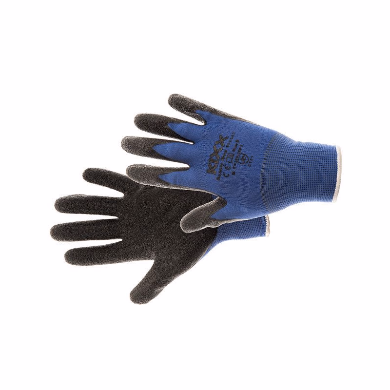 BEASTY BLUE rukavice nylon/lat modrá 8