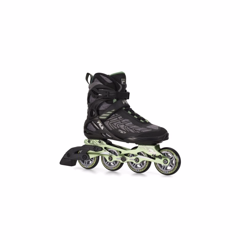 Dámske kolieskové korčule FILA SKATES Legacy Pro 80 Lady W black watergreen