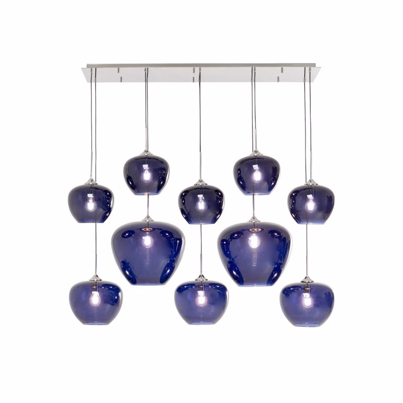 Sphere Night Blue 10 visiaca lampa 160 cm