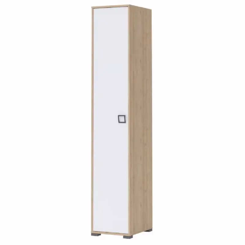 Skriňa 1D Kiki P1-BK/KI-15 beech/white