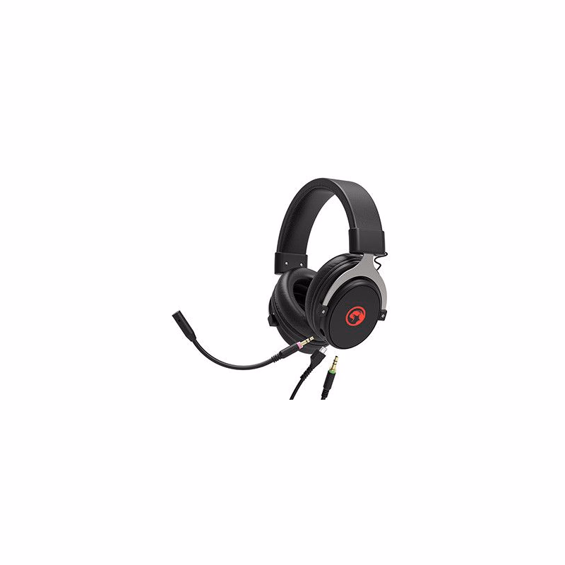 Marvo HG9052 sluchátka s mikrofónom, káblové, čierna, 7.1 (virtualne), červeno podsvietená, 7.1 (virtuálne) typ USB
