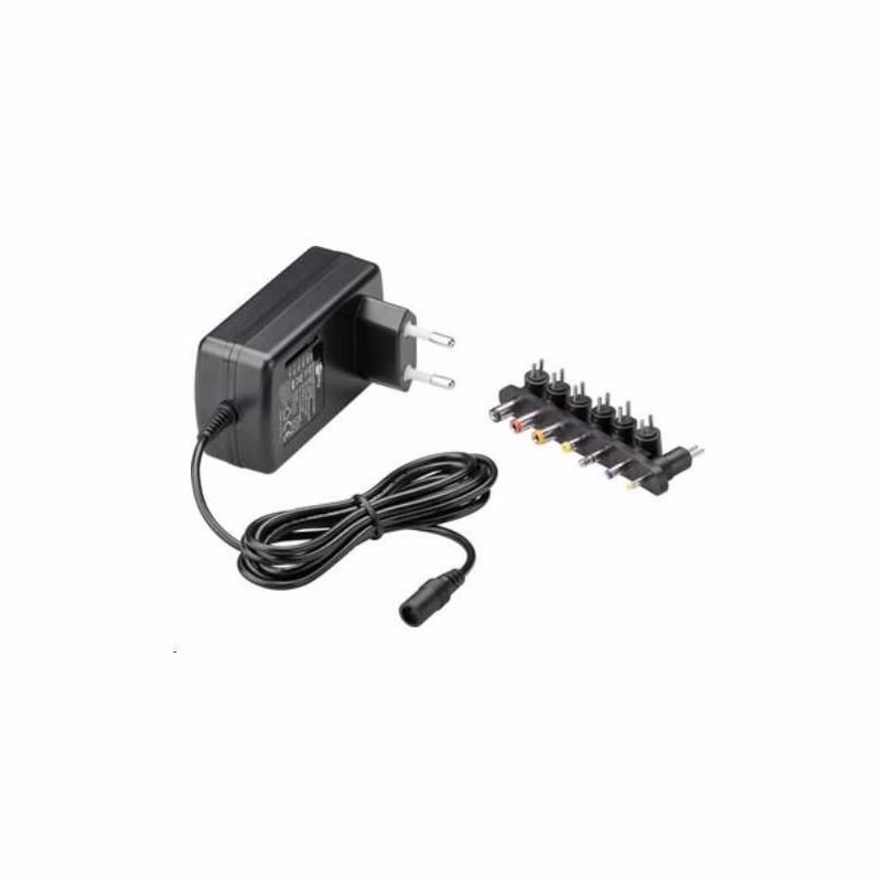 Goobay Univerzálny napájací adaptér 230V/9V-24V max. 24 W a 1, 5 A