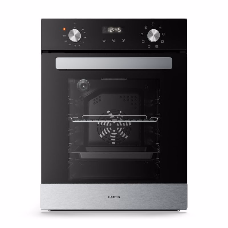 Klarstein Verosteel vstavaná rúra | 45 cm | 49 litrov | energetická trieda A | 2000 W | čierna