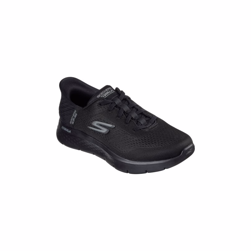 Pánska rekreačná obuv SKECHERS Go Walk Flex New World Slip-Ins black