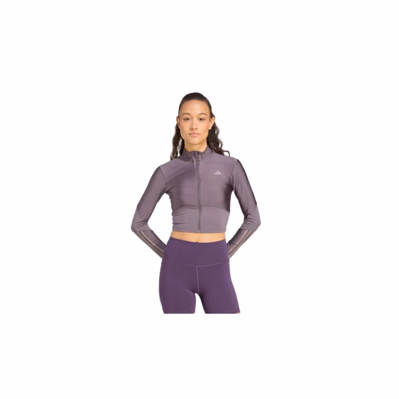 Dámska tréningová mikina so zipsom ADIDAS HYG SHN TRACK J GRESTR TAUOXI