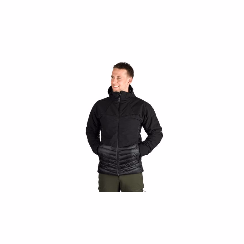 Pánska turistická bunda NORTHFINDER EMERYK-270blackblack