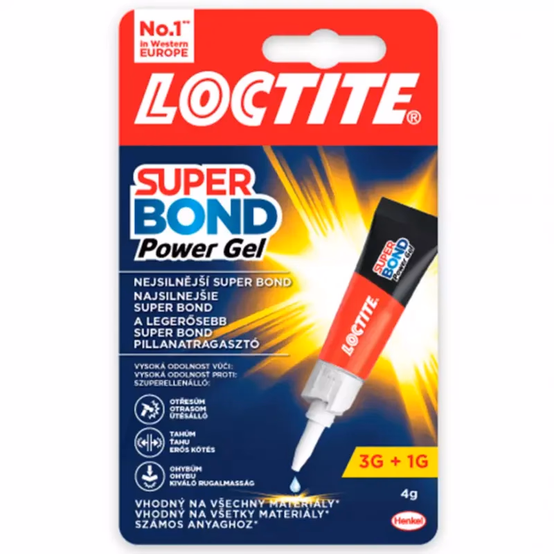 Loctite Lepidlo Super Attak Power Flex Gel 3g