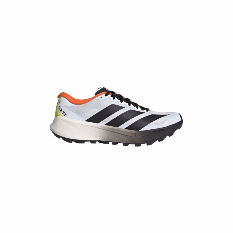 Pánska bežecká trailová obuv ADIDAS Terrex Agravic 4 M cloud white core black semi impact orange