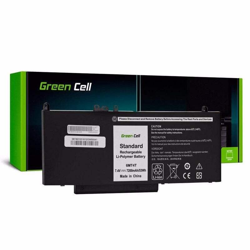 Green Cell Battery 6MT4T 07V69Y pre Dell Latitude E5270 E5470 E5570