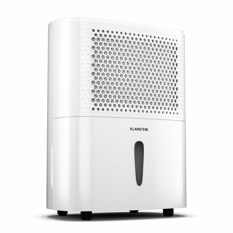 Klarstein DryFy 10L odvlhčovač, 10 l/deň, 20-30m², 80 m³/h, časovač, nádrž na vodu, mobilný