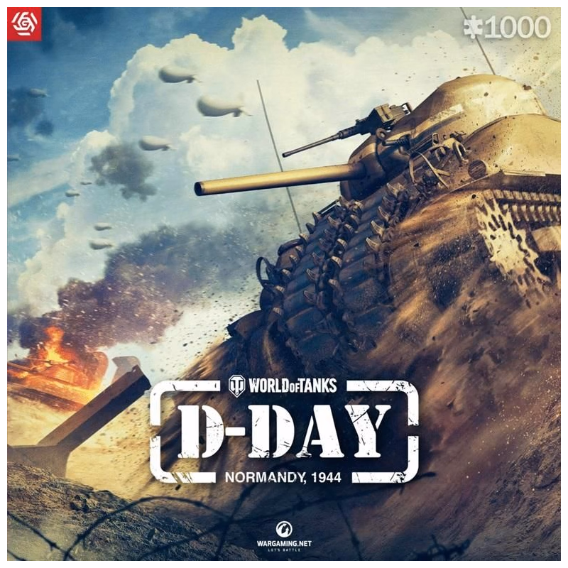 GLO GAMING PUZZLE: WORLD OF TANKS D-DAY