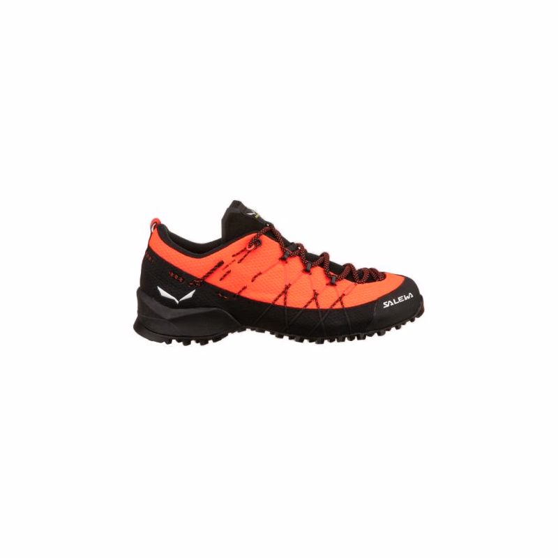 Dámska nízka turistická obuv SALEWA Wildfire 2 W fluo coral black