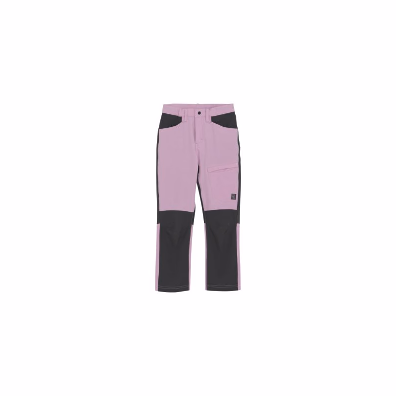 Detské turistické nohavice COLOR KIDS Pants Stretch-6285-Orchid