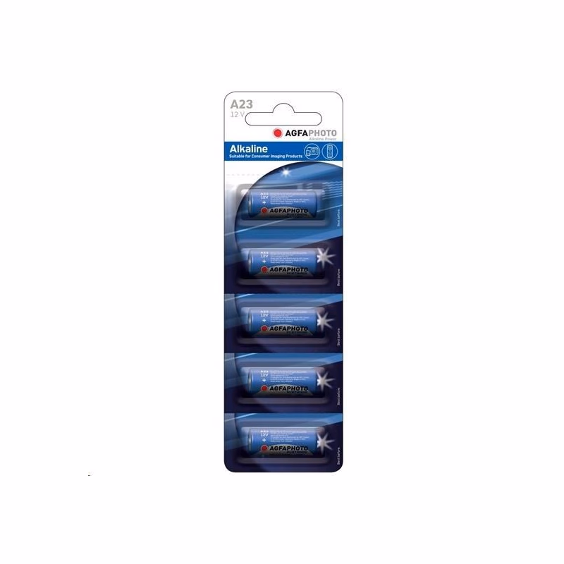 AgfaPhoto alkalická batéria LRV08-23A-LR23A, blister 5ks