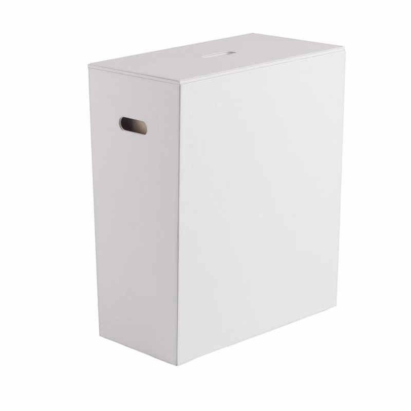 Gedy - LUXURY kôš na bielizeň 49,5x61,8x29cm, biela 103702