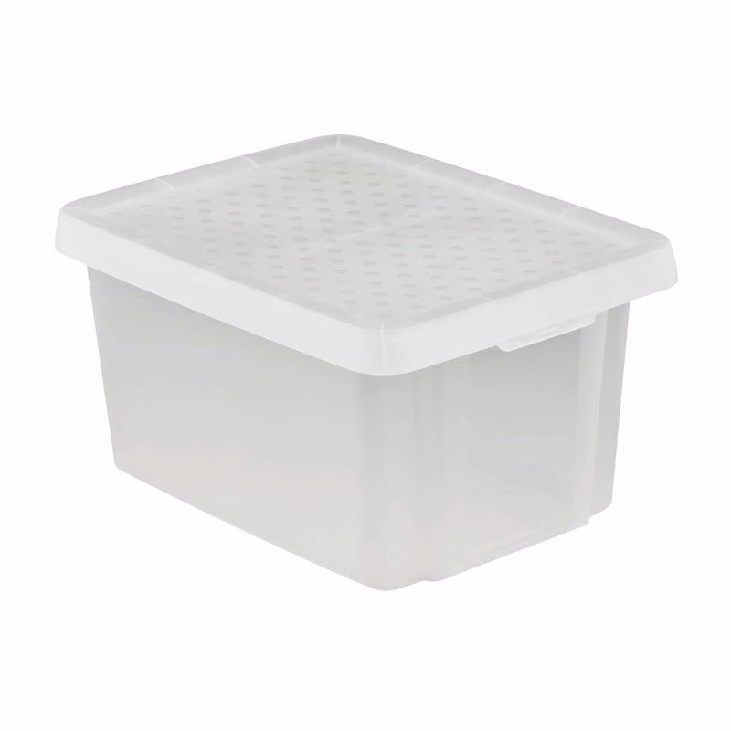 CURVER Úložný box ESSENTIALS 16L s vekom | transparentná