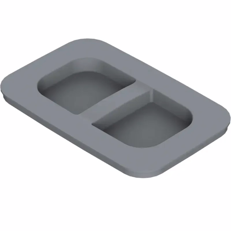 Veko na odpadkový kôš (MKT) 7L/9L plast  sivý TE22.6799