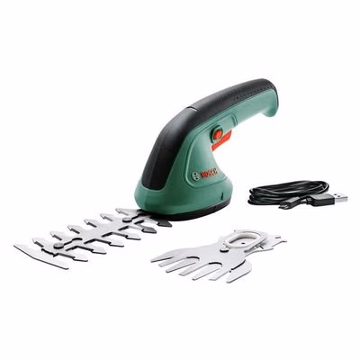 BOSCH EasyShear, súprava akumulátorových nožníc na kríky a na trávu, 3, 6 V, čepeľ 12 cm