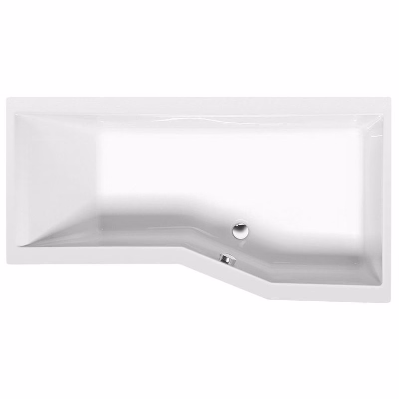 POLYSAN - VERSYS R asymetrická vaňa 160x84x70x47cm, biela 15611