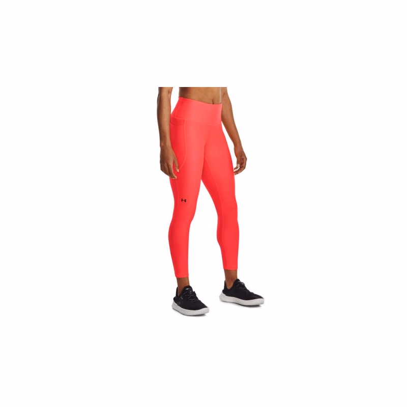 Dámske legíny UNDER ARMOUR Armour Hi Ankle Leg-RED