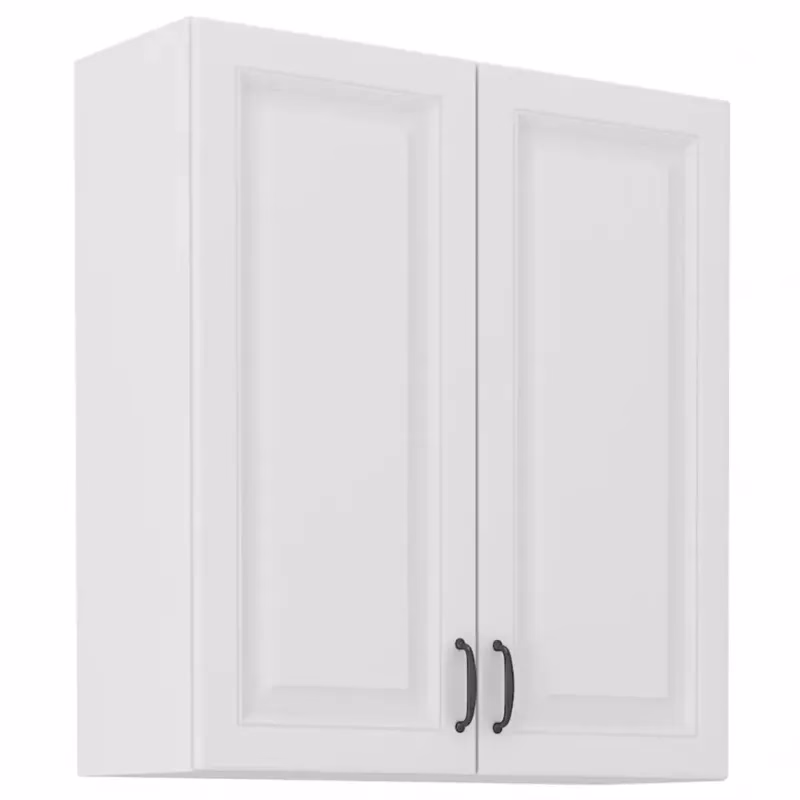 Kuchynská skrinka STILO biely mat/biely 80g-90 2f
